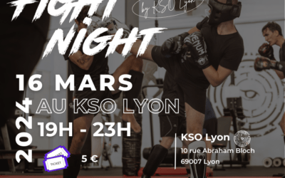 La 5ème Édition de la Fight Night au KSO – Une Expérience Unique de Sports de Combat