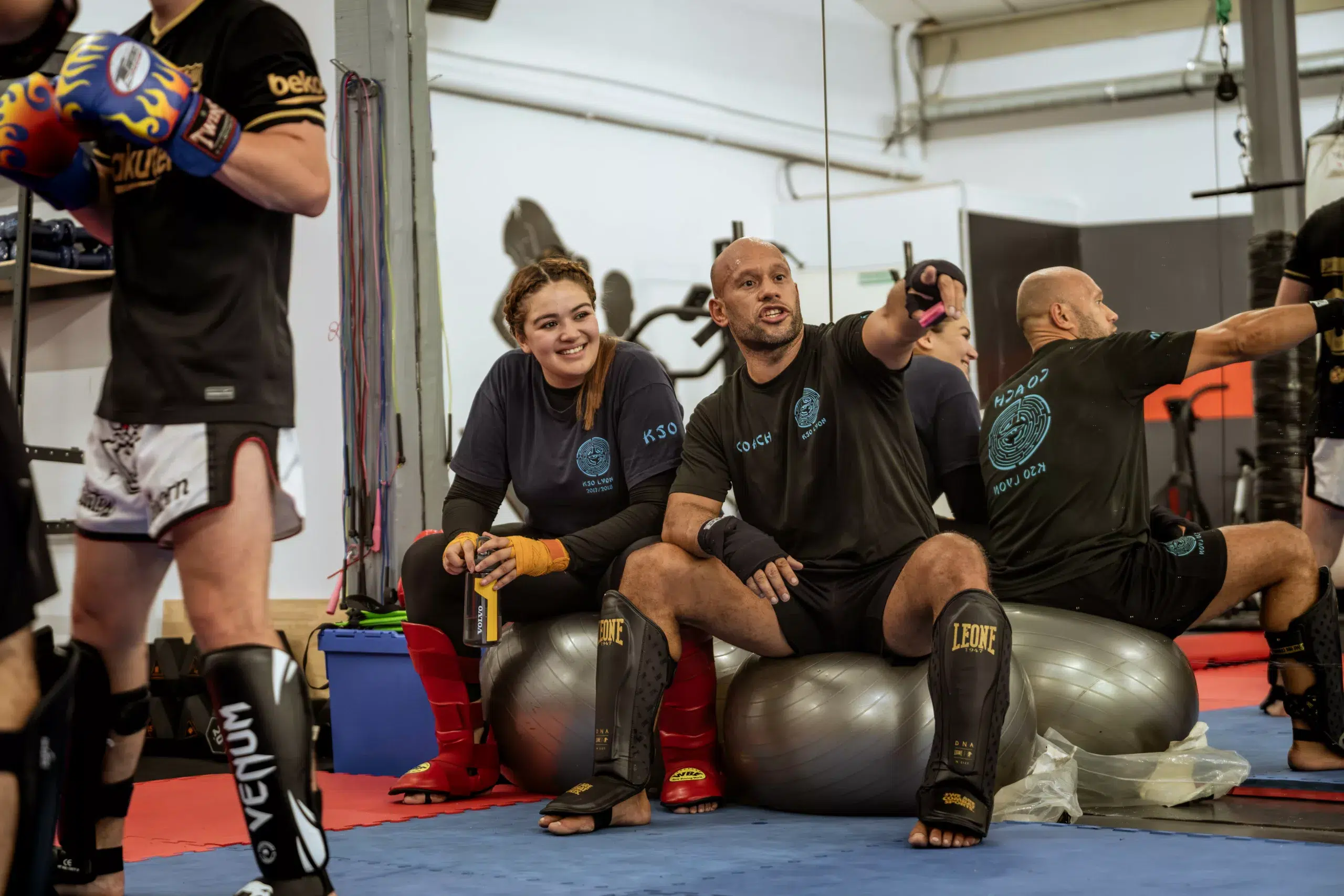 Vos coach du cours du midi au KSO Sport de combat Lyon